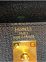 HERMÈS KELLY 25CM BLACK SELLIER CHEVRE GOATSKIN GOLD HARDWARE