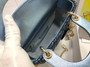  Christian Dior Limited Edition Small Blue Lady Dior bag with crystal and embroidered beads