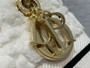 Christian Dior MEDIUM LADY D-LITE BAG Latte Cannage Shearling 