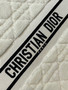 Christian Dior LARGE DIOR BOOK TOTE Latte Cannage Shearling (42 x 35 x 18.5 cm)