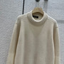 Loro Piana Grassmoor Dress  Baby Cashmere Natural Melange/nougat