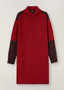 Loro Piana Grassmoor Dress  Baby Cashmere Spiced Apple Mel/dark Raspberry