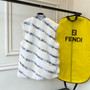  Fendi Gilet White mink gilet 