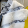  Fendi Gilet White mink gilet 