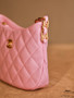 Chanel HOBO HANDBAG PINK FW2022