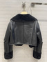 Loewe Deconstructed jacket in shearling Black