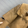  Loewe Deconstructed jacket in shearling Desert