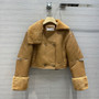  Loewe Deconstructed jacket in shearling Desert
