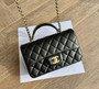 Chanel MINI FLAP BAG WITH TOP HANDLE 