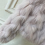 Fendi Bomber jacket Pink fox fur jacket