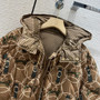 Hermes "Promenade du Matin" reversible puffer coat Brown