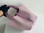 Hermès "Lucky Daisy" Mauve Sylvestre Swift Picotin Lock 18 Palladium Hardware, 2022 