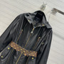 Louis Vuitton 1AAY2B MONOGRAM ACCENT GATHERED NYLON PARKA