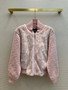 Fendi Bomber jacket Pink mink bomber  Fendi Bomber jacket Pink mink bomber