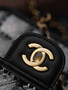 CHANEL SMALL FLAP BAG WITH TOP HANDLE