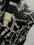 Alexander McQueen Women's Sleeveless Embroidered Jacket in Black