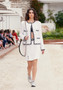 Chanel White Cotton Tweed Jacket 