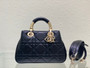 [Priority Release] Christian Dior The lady Dior 95.22 Bag Medium Black