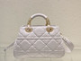 [Priority Release] Christian Dior The lady Dior 95.22 Bag Large White