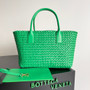 Bottega Veneta Small Cabat Green Bottega Veneta Small Cabat Green