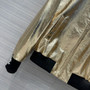 Chanel Metallic Calfskin BLOUSON GOLD