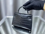 Hermes Black Mini Kelly II 20 Alligator Palladium Hardware
