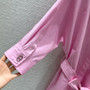 Hermes Belted dress SS2023 Pink