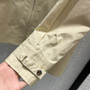 Hermes Zipped cotton shirt Beige