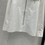Hermes Zipped cotton shirt  White