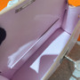 Hermes Mauve Pale Mini Kelly II 20 Alligator Palladium Hardware