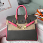 Hermès Special Order Horseshoe Swift Birkin 25cm GHW 8w Rose Azalee/8F Etain