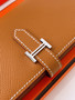 Hermes Bearn wallet  Gold Epsom