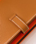 Hermes Bearn wallet  Gold Epsom
