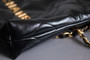 CHANEL 22 MINI HANDBAG GOLD LOGO BLACK SS2023 BLACK