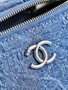 Chanel CLUTCH WITH CHAIN DENIM SS2023