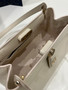 Christian Dior SMALL DIOR KEY BAG Dusty Ivory Box Calfskin