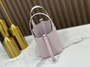 Hermes Limited Edition Picotin Lock Micro Mini 14 Bag Mauve pale  togo Tote palladium Hardware 