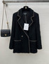 Chanel  Iridescent Tweed Black jacket fw2023