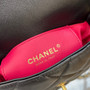 CHANEL MINI FLAP BAG FW2023 BLACK