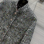 CHANEL haut couture fw2023 Glittered Cotton Tweed JACKET