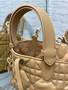 Christian Dior SMALL DIOR TOUJOURS BAG tan Macrocannage Calfskin 