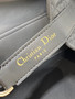 Christian Dior SMALL DIOR TOUJOURS BAG black Macrocannage Calfskin 