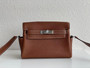  HERMES Kelly Messenger 27 GOLD TOGO palladium HARDWARE