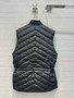 Hermès Long quilted vest