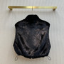  Fendi Black mink gilet  