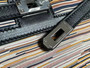 Hermes Kelly 28 Sellier Black Box & Vibrato Leather Palladium Hardware