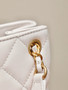  Chanel BAGUETTE BAG WHITE