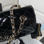 CHANEL BACKPACK & STAR COIN PURSE BLACK
