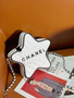 CHANEL STAR HAND BAG WHITE