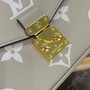 Louis Vuitton M23081 Pochette Métis East West Tourterelle Gray / Crème Beige